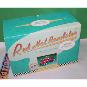 Hallmark 1996 Red Hot Roadster Kiddie Car Classics 1940 Gendron Diecast Toy